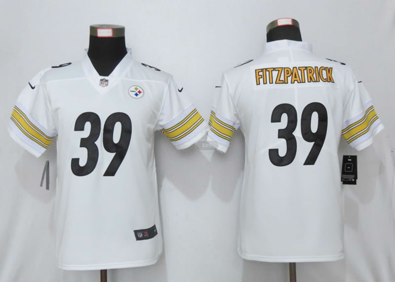 Women Nike Pittsburgh Steelers 39 Fitzpatrick White Vapor Untouchable Limited Jersey,We sell and wholesale Women Nike Pittsburgh Steelers 39 Fitzpatrick White Vapor Untouchable Limited Jersey on line form chian!